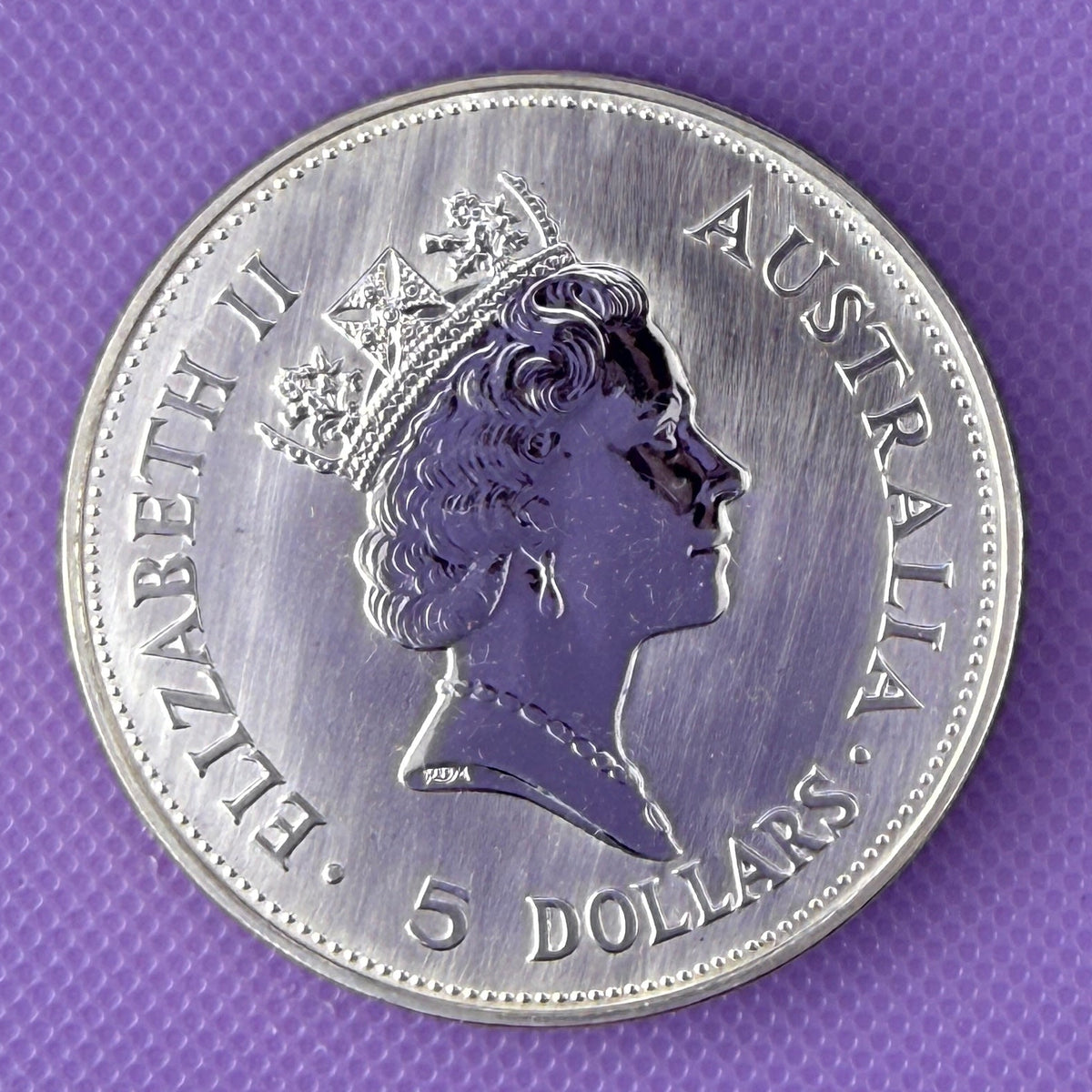1990 Australia Moneda Kookaburra BU Nueva