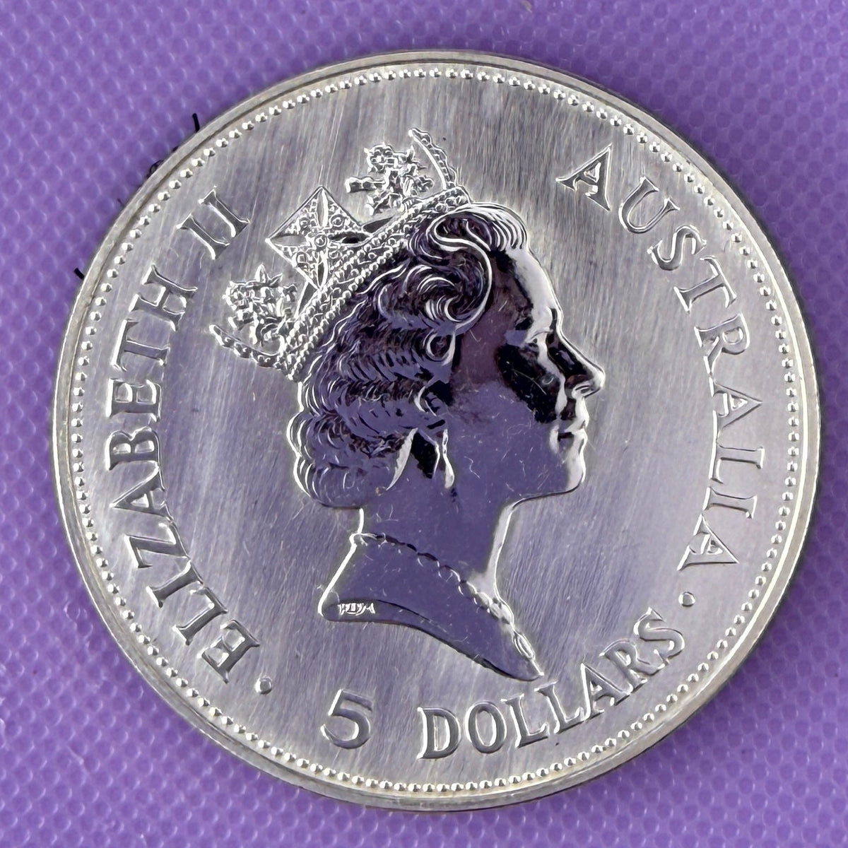 1990 Australia Moneda Kookaburra BU Nueva