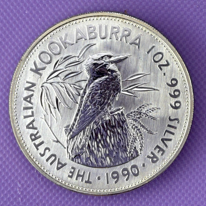 1990 Australia Moneda Kookaburra BU Nueva