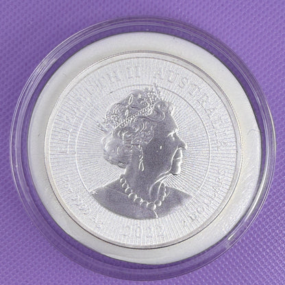 2022 Australia Mother & Baby Dingo 2 oz Silver BU