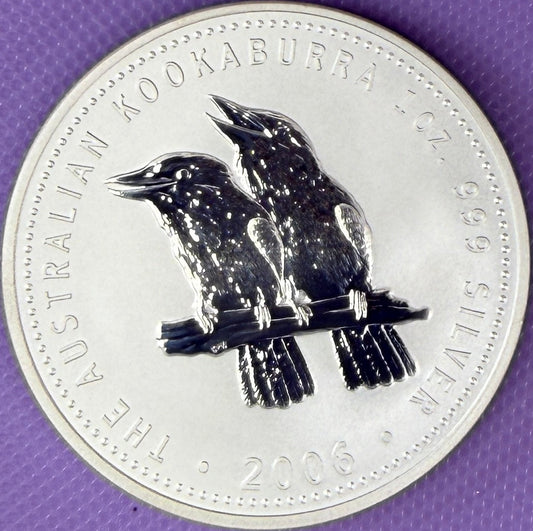 2006-P Australia Kookaburra $1 1 oz .999 Silver Coin BU