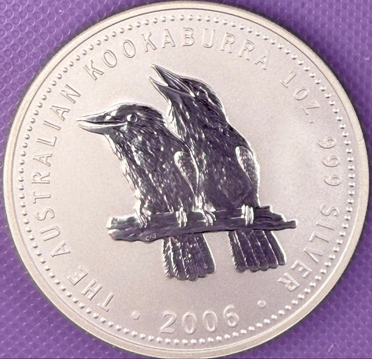 2006 Australia Kookaburra Coin BU