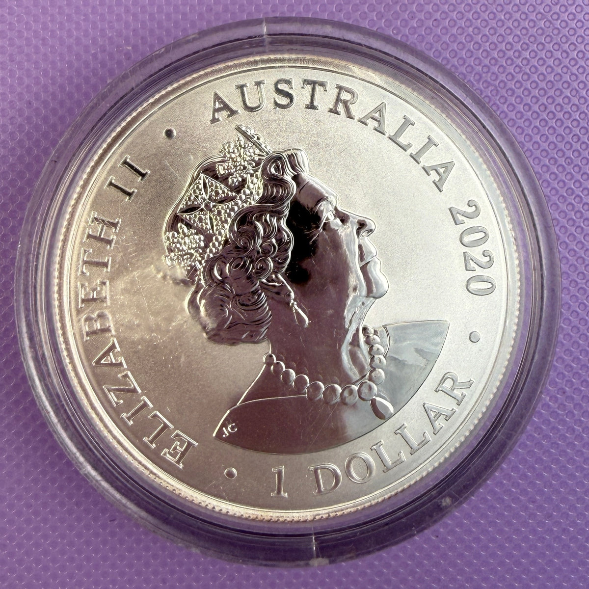 2020 Australia Redback Spider $1 1 oz .999 Silver Coin BU