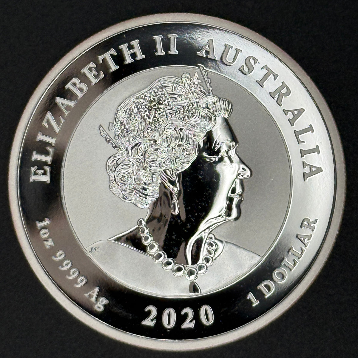2020 Australia Double Pixiu Guardian Lions 1 oz Silver Coin – Perth Mint BU