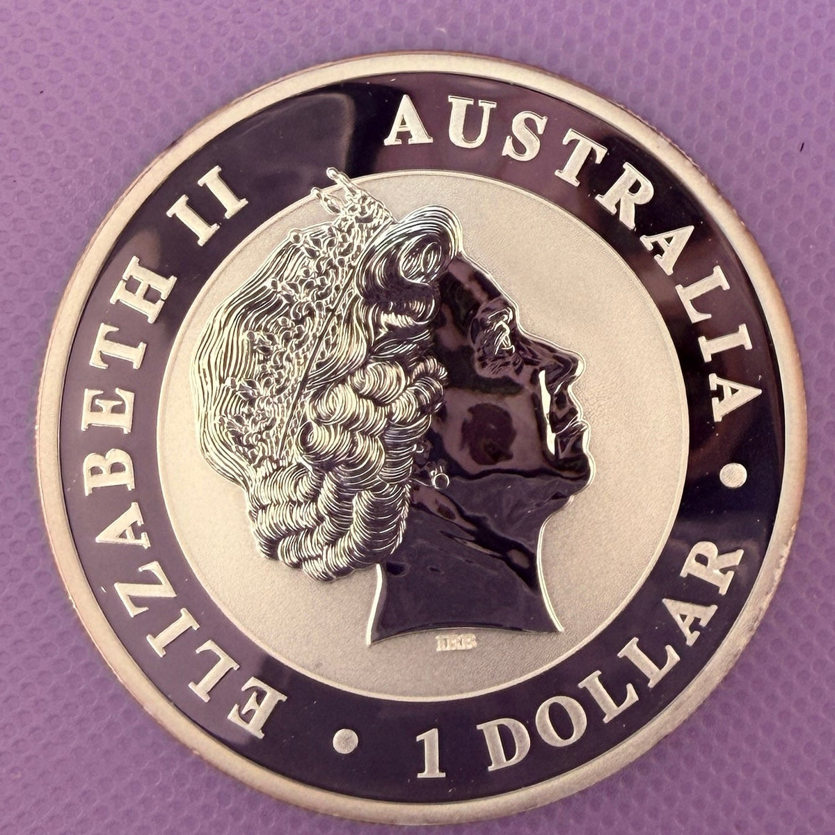Moneda de plata Kookaburra de 1 oz de 2004 de Australia, plata fina .999