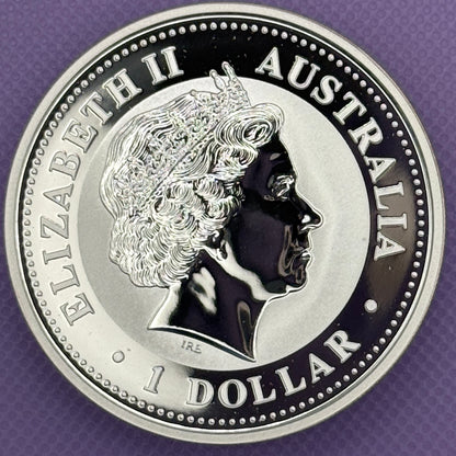 2005 Australia Kookaburra 1 oz .999 Silver Coin BU