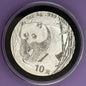 2001 China Silver Panda 10 Yuan 1 oz .999 Silver Coin