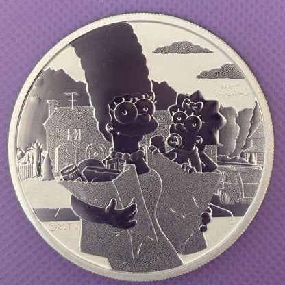 2022 Tuvalu Marge & Maggie Simpson 1 oz .9999 Silver Coin – The Perth Mint