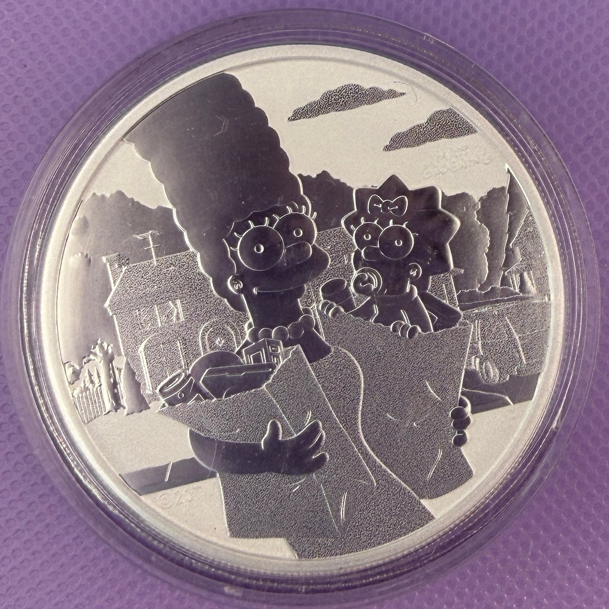 2022 Tuvalu Marge & Maggie Simpson 1 oz .9999 Silver Coin – The Perth Mint