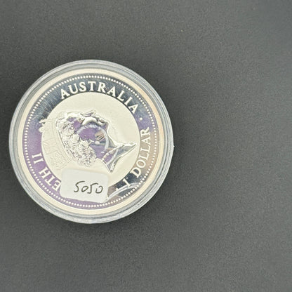 1995-P Australia Kookaburra $1 1 oz .999 Silver Coin BU
