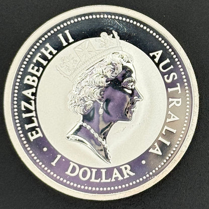 1995-P Australia Kookaburra $1 1 oz .999 Silver Coin BU