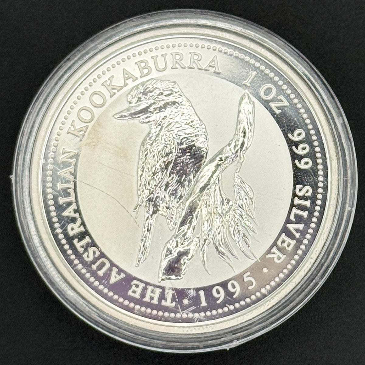 1995-P Australia Kookaburra $1 1 oz .999 Silver Coin BU