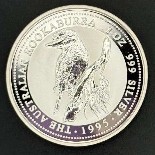 1995-P Australia Kookaburra $1 1 oz .999 Silver Coin BU