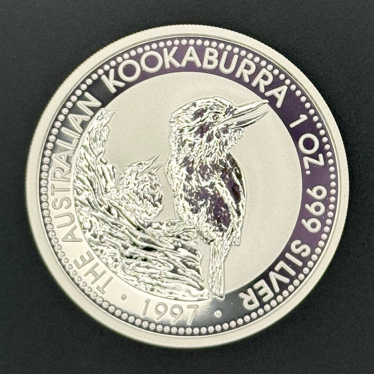 1997 Australia Kookaburra 1 oz .999 Silver Coin BU