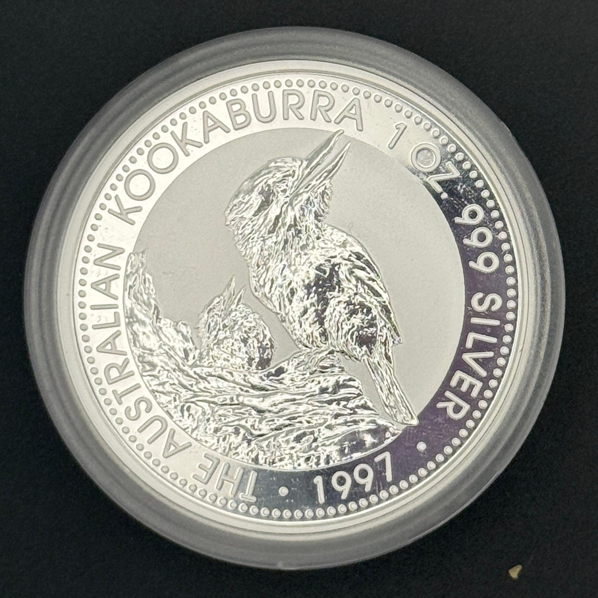 1997 Australia Kookaburra 1 oz .999 Silver Coin BU