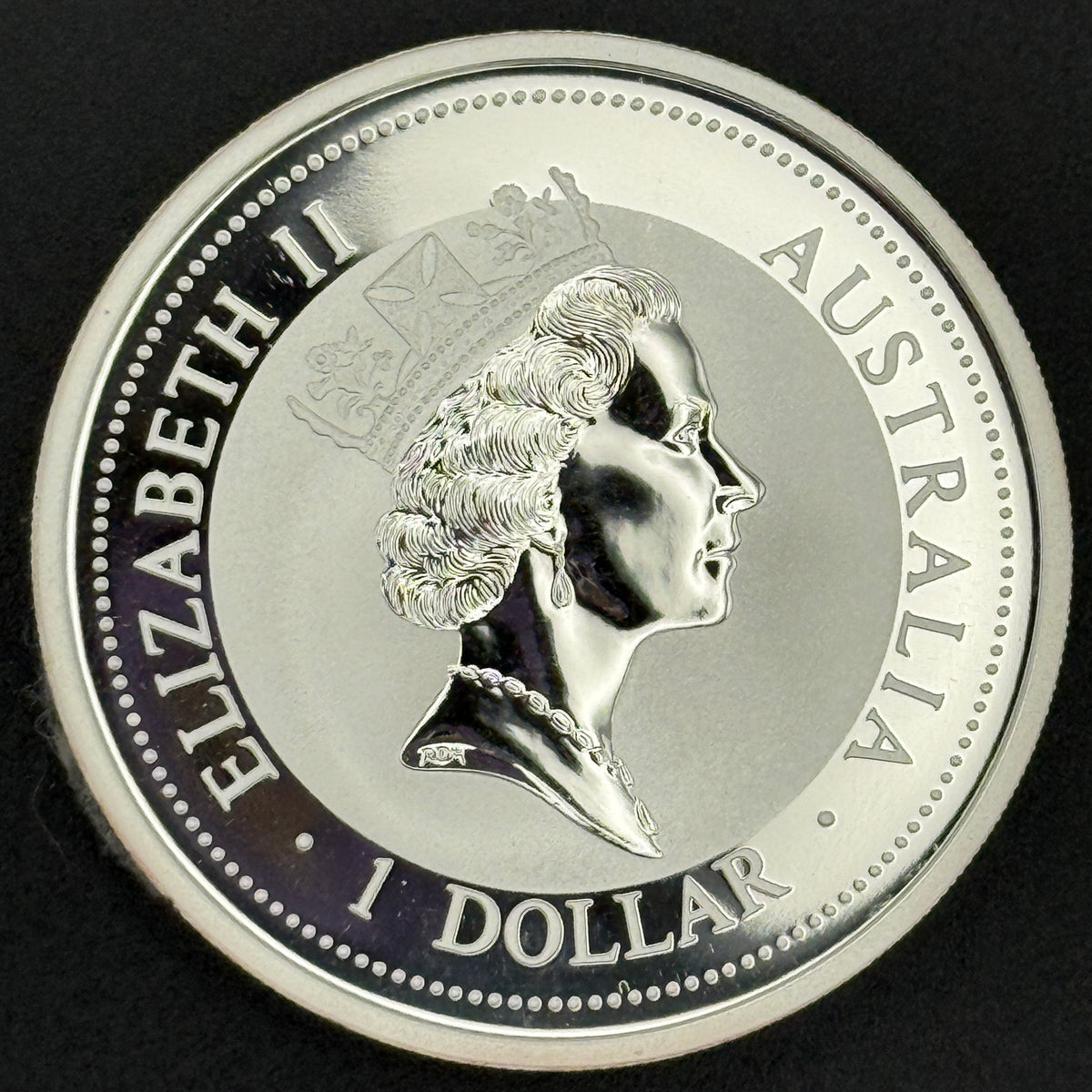 1998 Australia Kookaburra Moneda de plata de 1 oz Plata fina .999