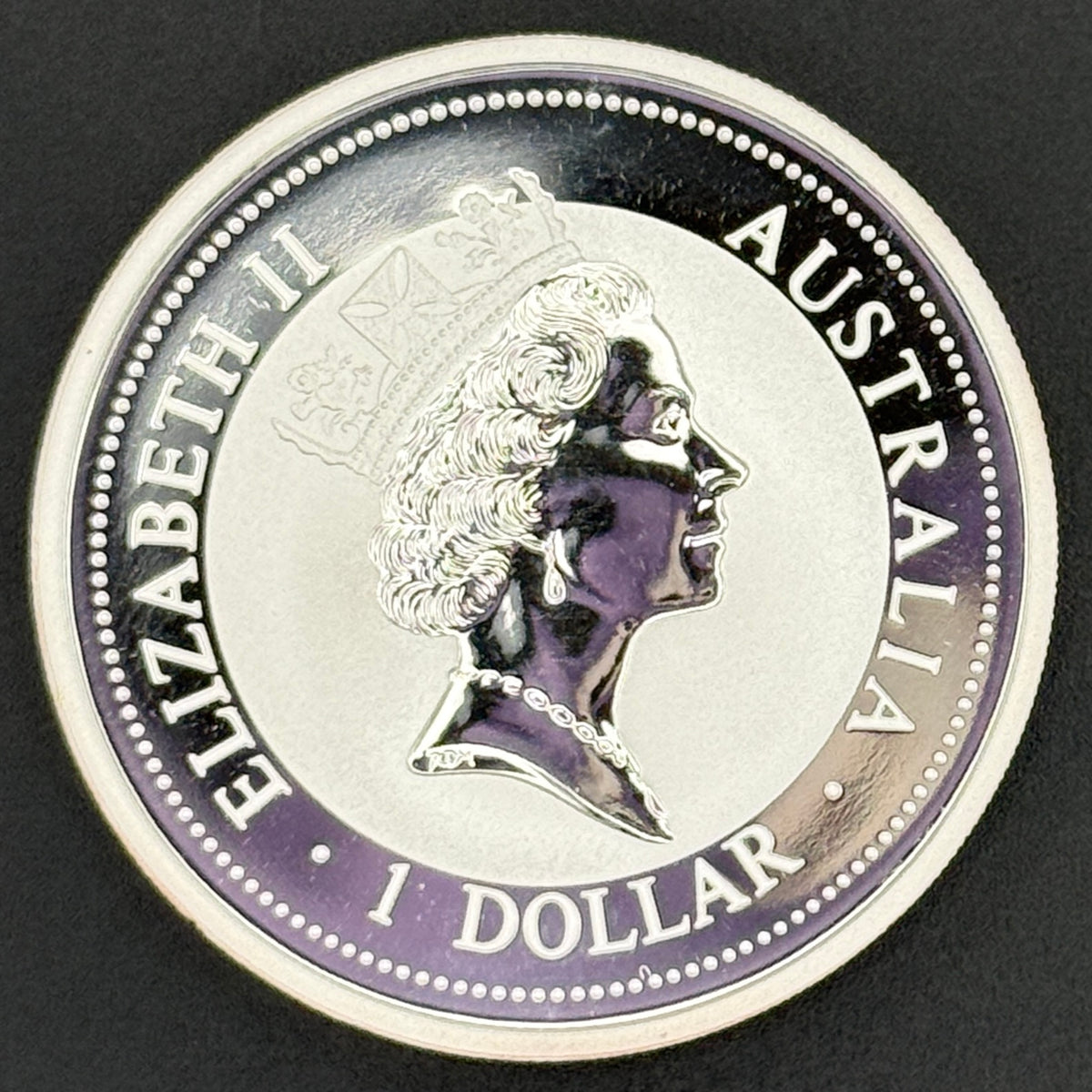1998 Australia Kookaburra Moneda de plata de 1 oz Plata fina .999