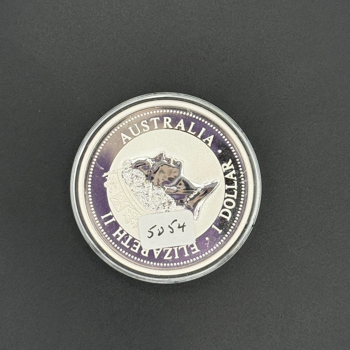 1998 Australia Kookaburra Moneda de plata de 1 oz Plata fina .999