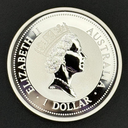 1998 Australia Kookaburra Moneda de plata de 1 oz Plata fina .999