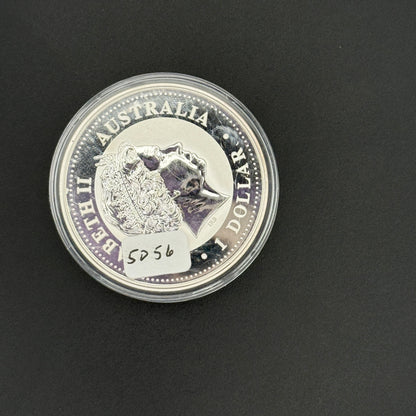 2001-P Australia Kookaburra $1 1 oz .999 Silver Coin BU