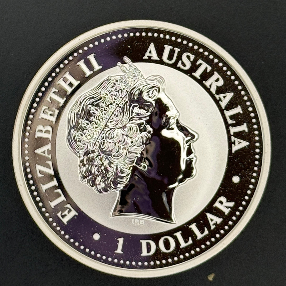Moneda de plata Kookaburra de Australia de 2003 de 1 oz de plata fina .999