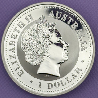 2003 Australia Kookaburra 1 oz .999 Silver Coin BU