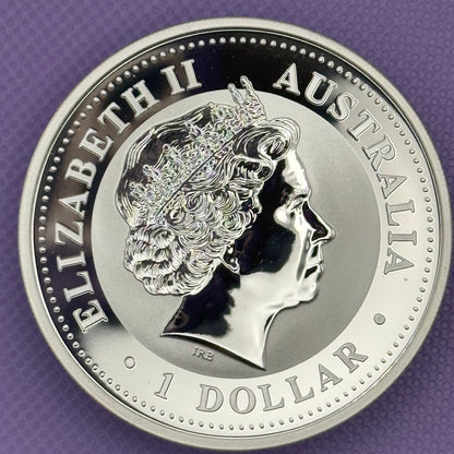 2003 Australia Kookaburra 1 oz .999 Silver Coin BU