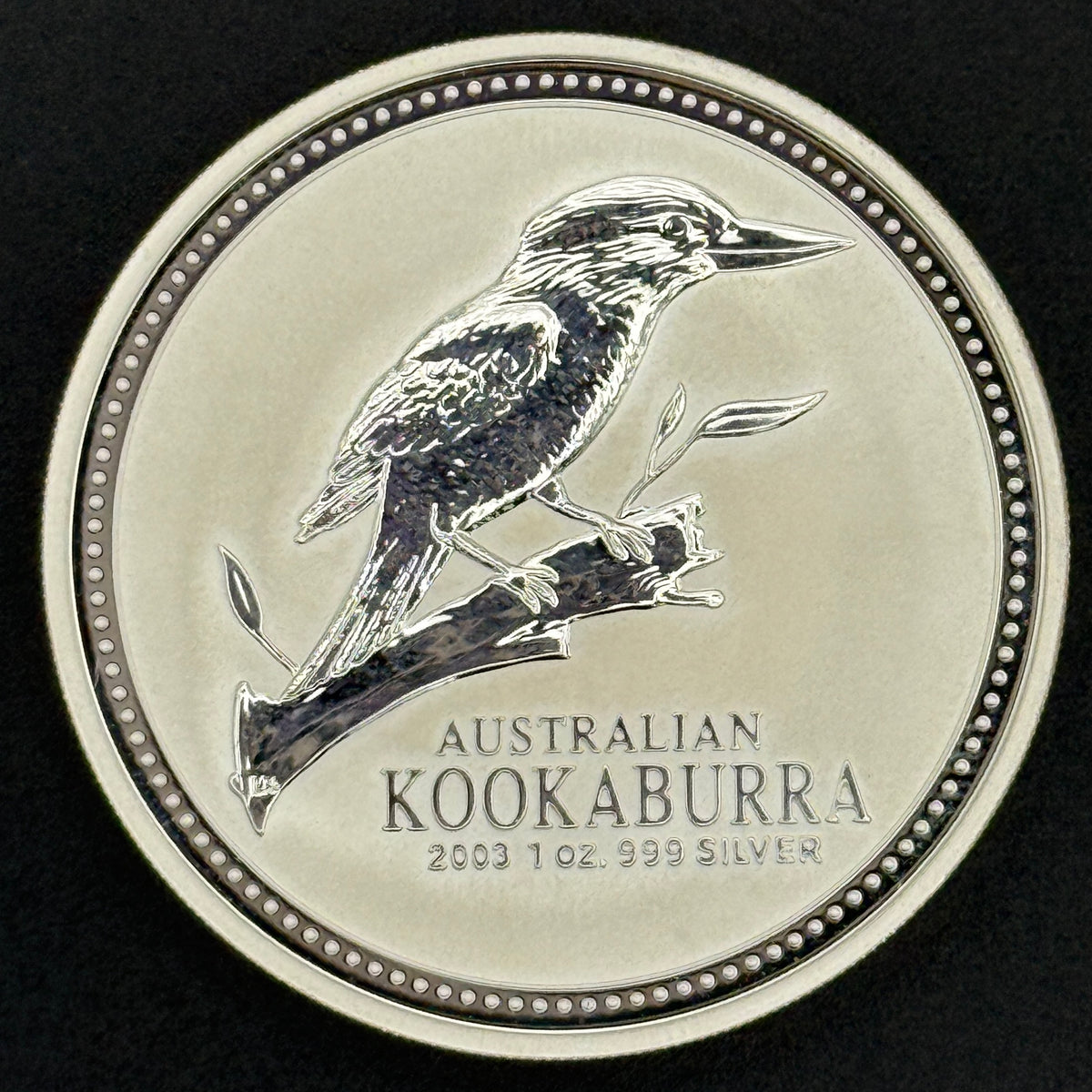 2003 Australia Kookaburra 1 oz .999 Silver Coin BU