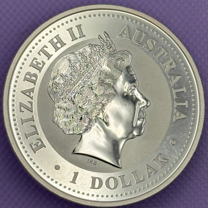 2003 Australia Kookaburra 1 oz .999 Silver Coin BU