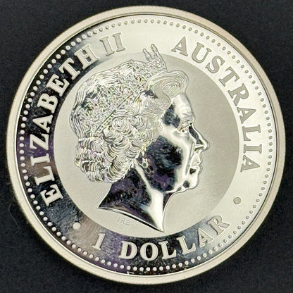 2003 Australia Kookaburra 1 oz .999 Silver Coin BU