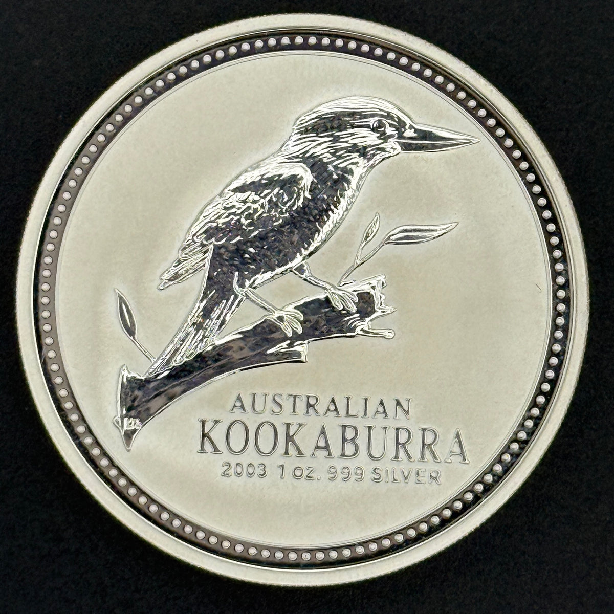2003 Australia Kookaburra 1 oz .999 Silver Coin BU