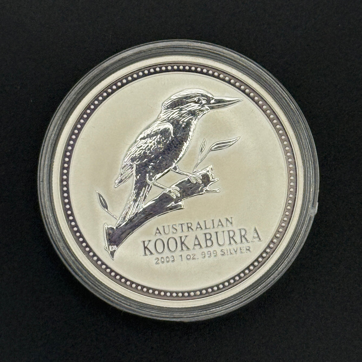 2003 Australia Kookaburra 1 oz .999 Silver Coin BU