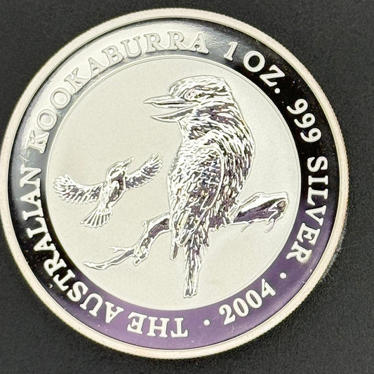 2004-P Australia Kookaburra $1 1 oz .999 Silver Coin BU