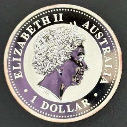 2004 Australia Kookaburra Moneda de Plata de 1 oz .999 Fina BU