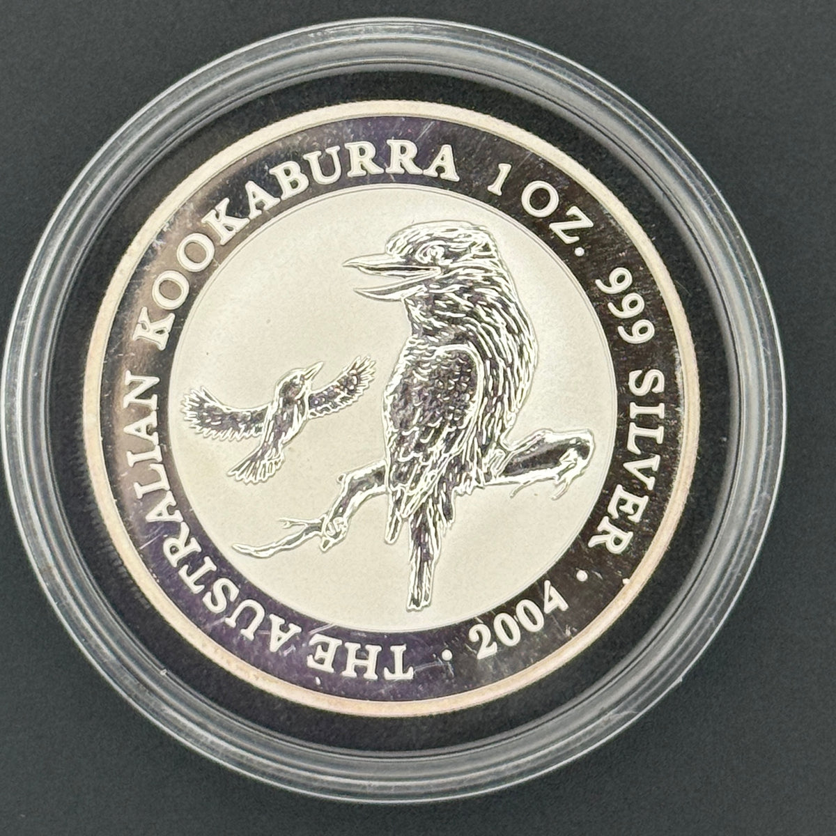 2004-P Australia Kookaburra $1 1 oz .999 Silver Coin BU