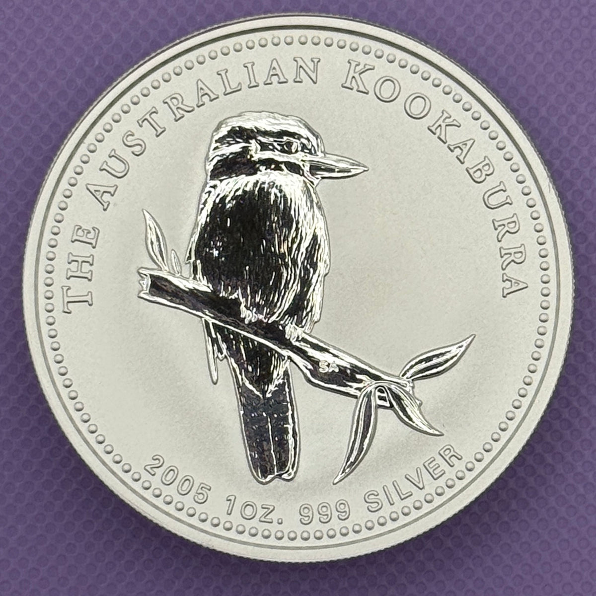 2005 Australia Kookaburra $1 1 oz .999 Silver Coin BU