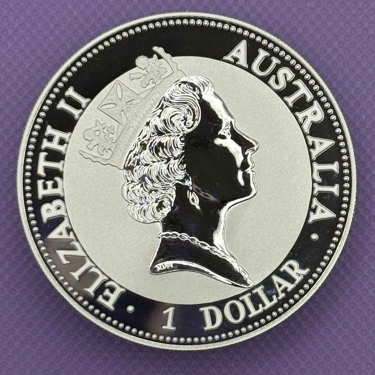 1993 Australia Kookaburra $1 1 oz .999 Silver Coin BU