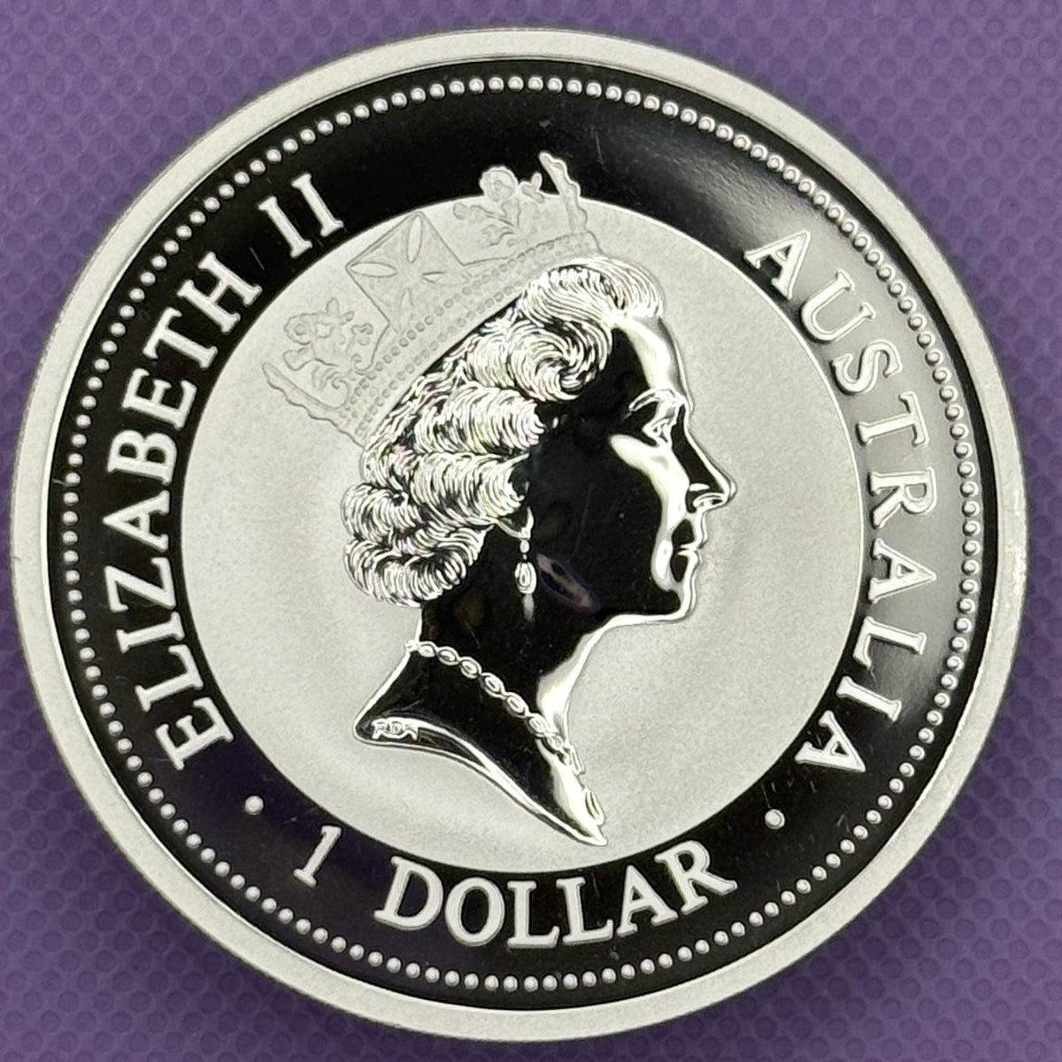1995 Australia Kookaburra $1 1 oz .999 Silver Coin BU