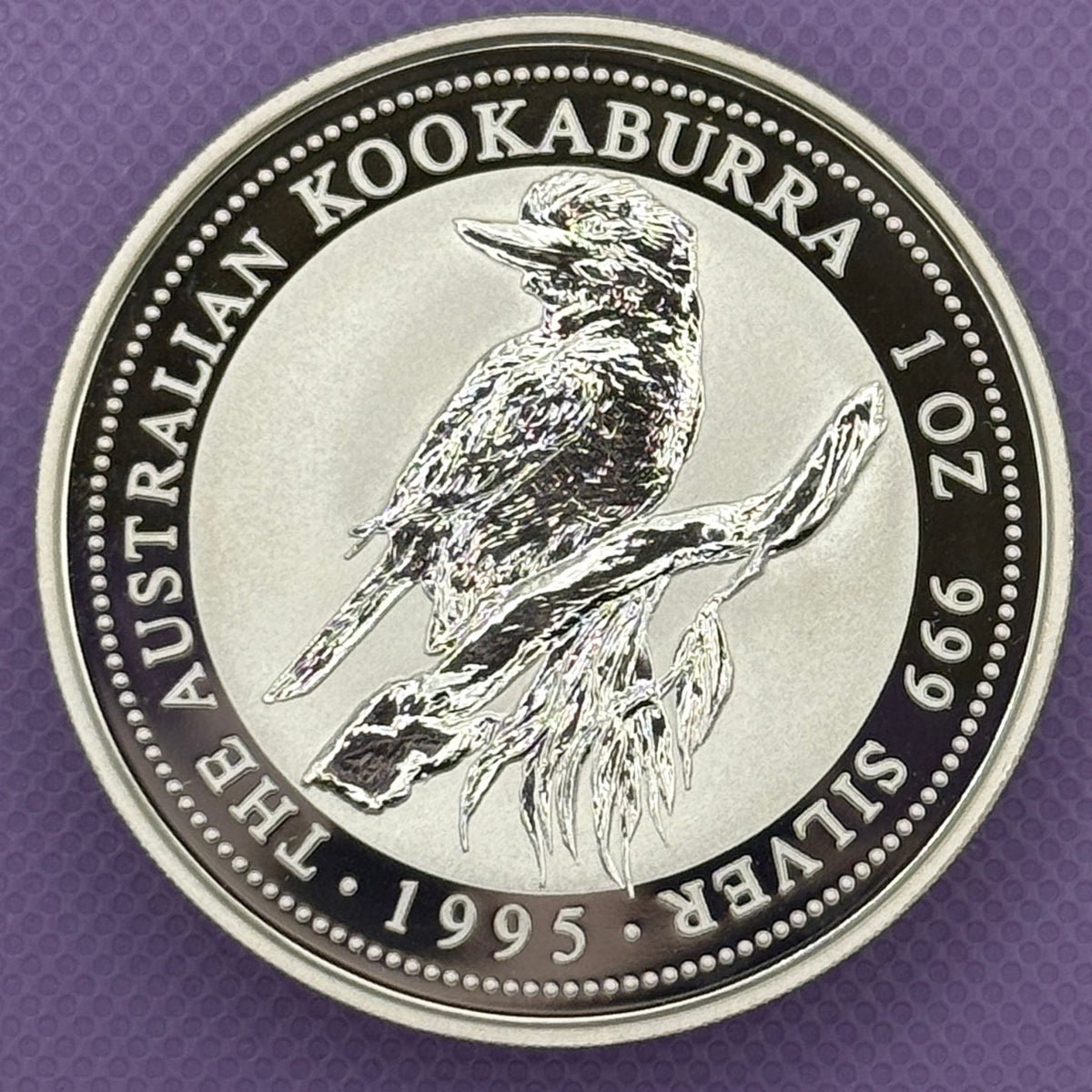 1995 Australia Kookaburra $1 1 oz .999 Silver Coin BU