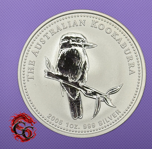 2005-P Australia Kookaburra $1 1 oz .999 Silver Coin BU