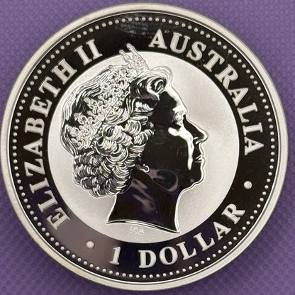 2005 Australia Kookaburra $1 1 oz .999 Silver Coin BU