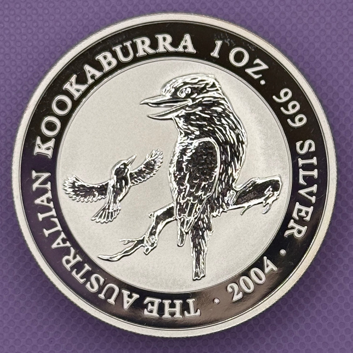 2004 Australia Kookaburra $1 1 oz .999 Silver Coin BU