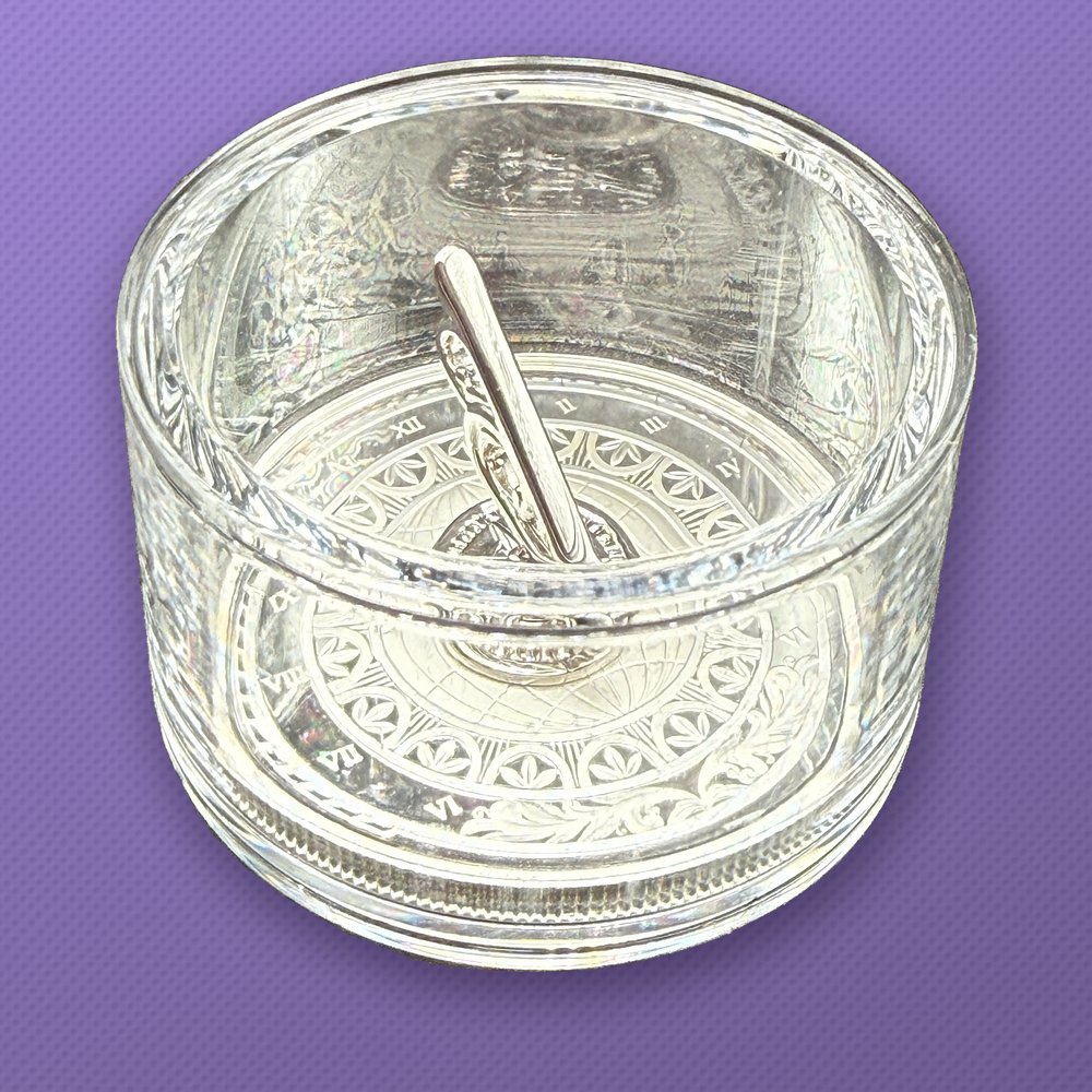 Sundial 1 oz - 3D gnomon angled view