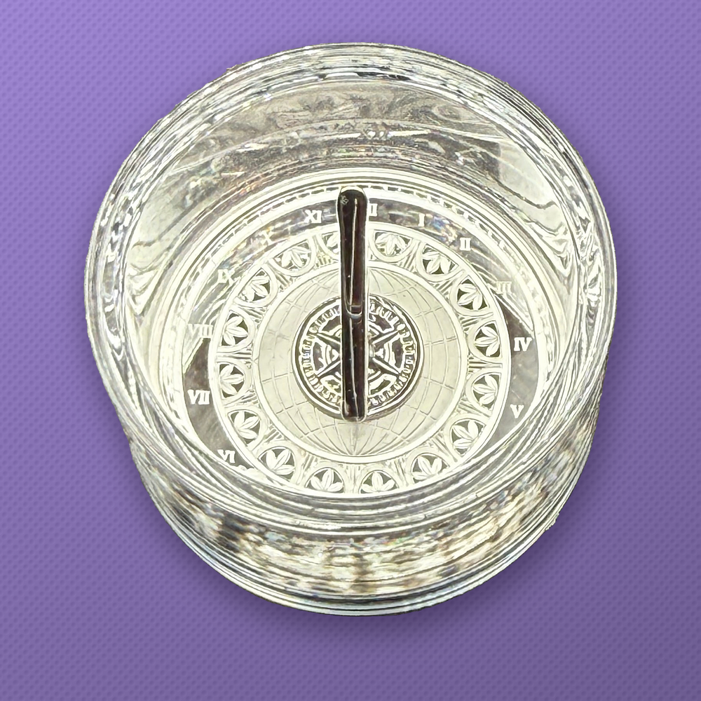 Sundial 1 oz - gnomon angle 2