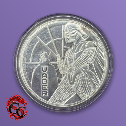 Niue 2022 $2 Star Wars Classic Darth Vader 1 oz .999 Silver BU