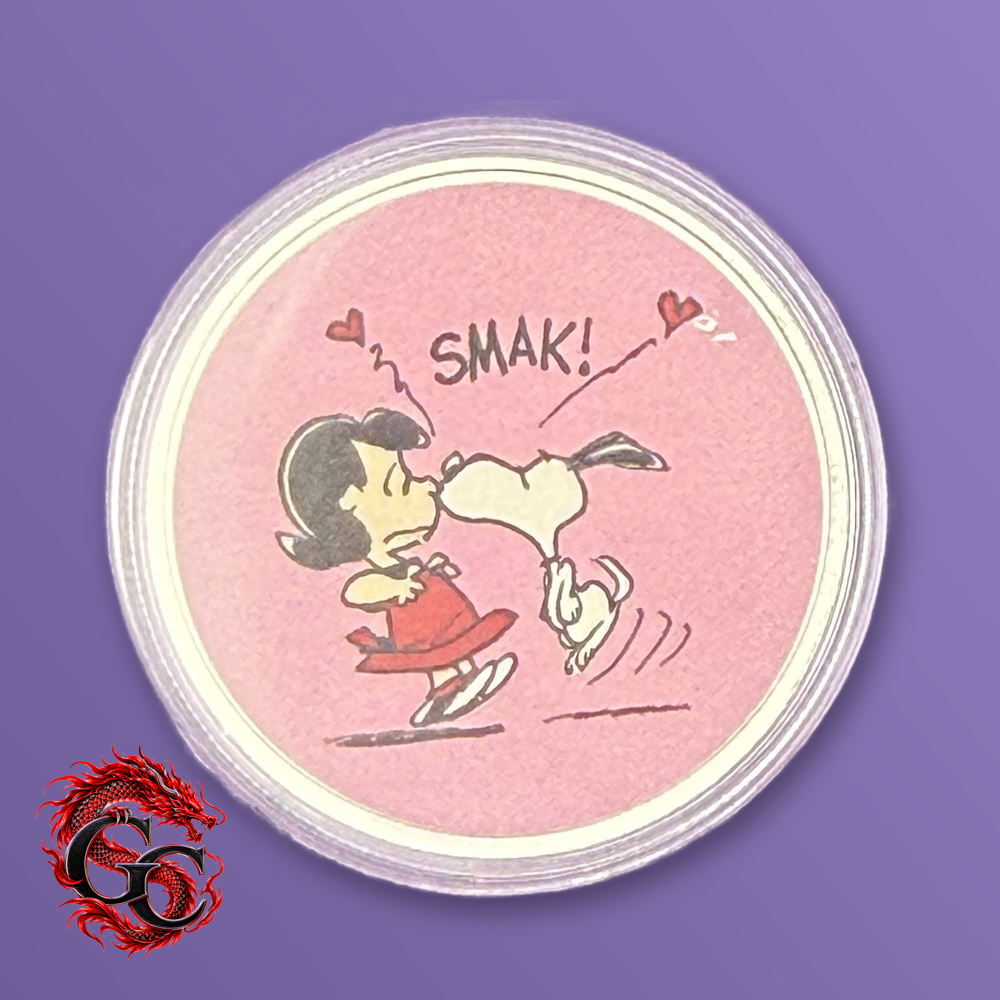 Peanuts Gang and Smack! 1 oz .999 Silver Colorized Round