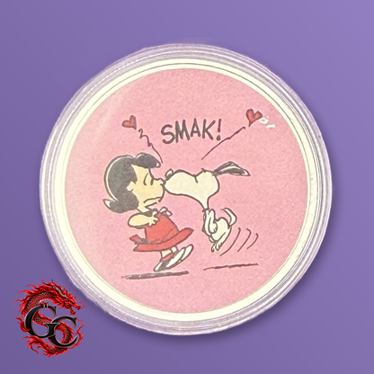 Peanuts Gang and Smack! 1 oz .999 Silver Colorized Round