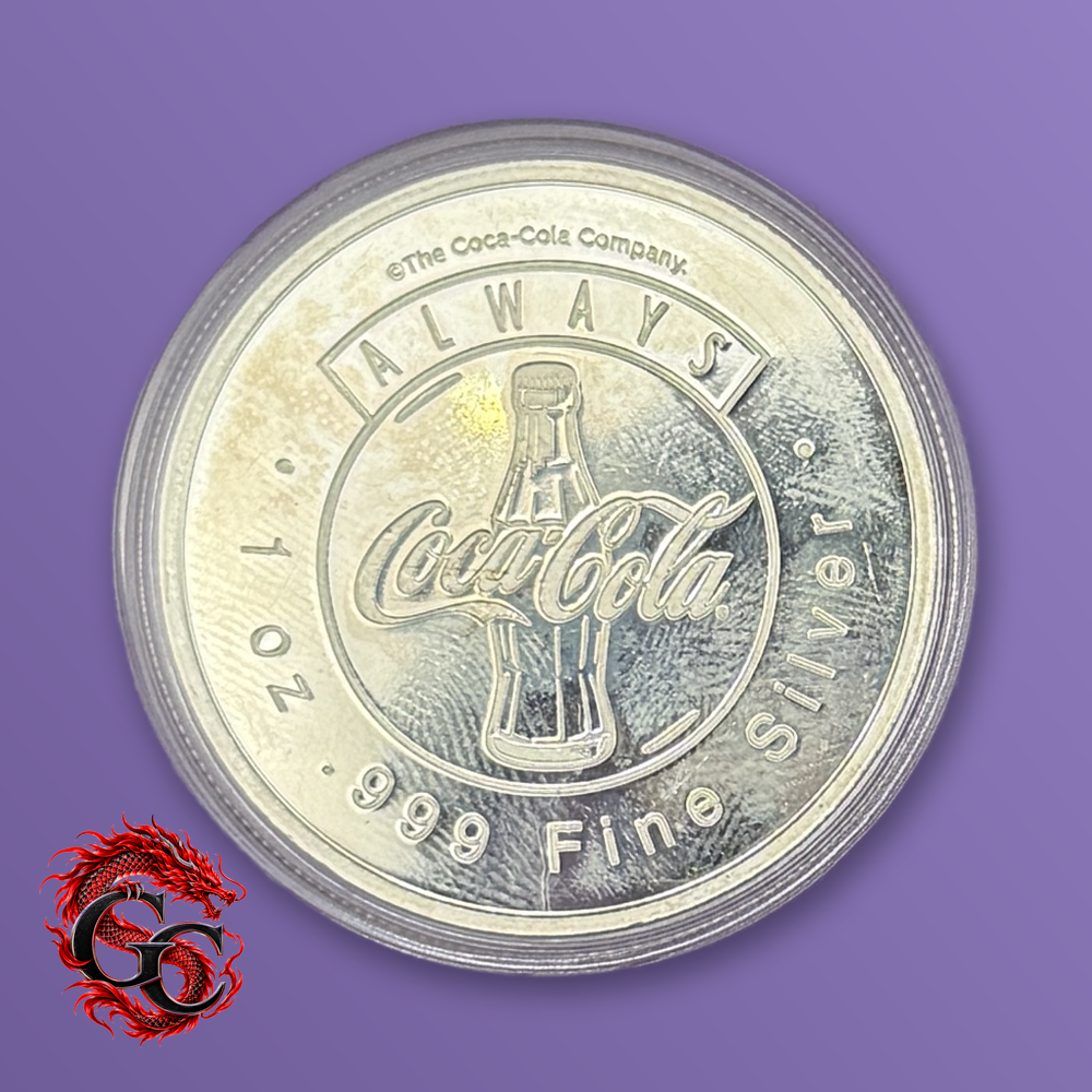 Coca-Cola Always 1 oz .999 Silver Round
