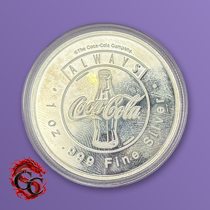 Coca-Cola Always 1 oz .999 Silver Round