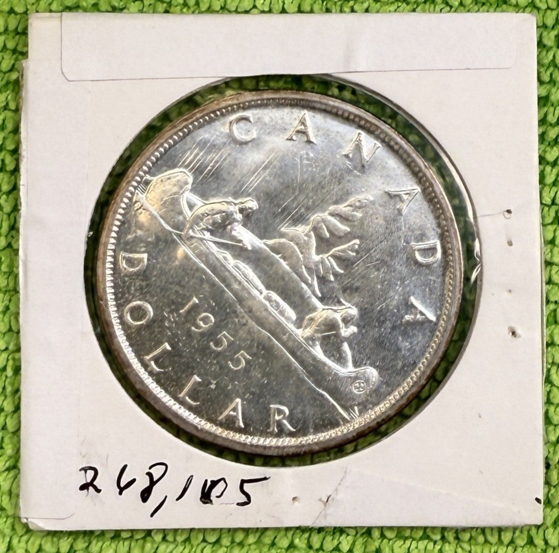 1955 Canadian Silver Dollar